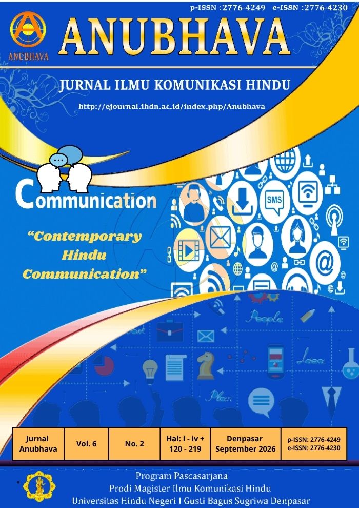 					View Vol. 6 No. 2 (2026): Contemporary Hindu Communication
				